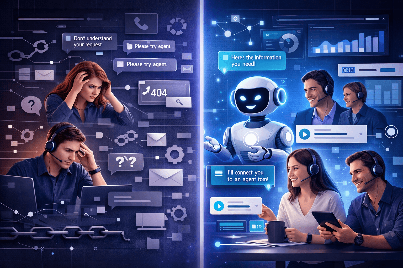 images shows the mistakes and how to avoid using chatbot