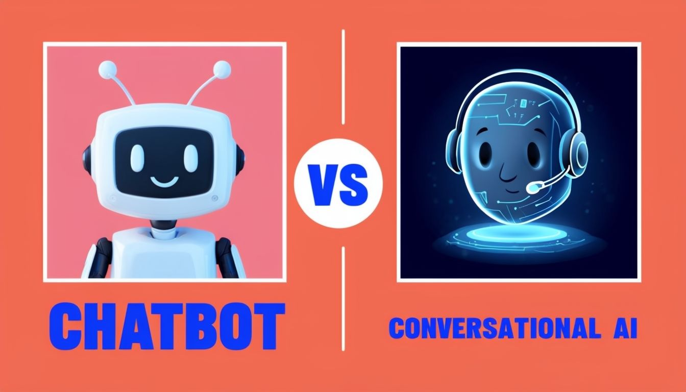 Digital-Illustration-Of-Chatbot-Versus-Conversational-AI