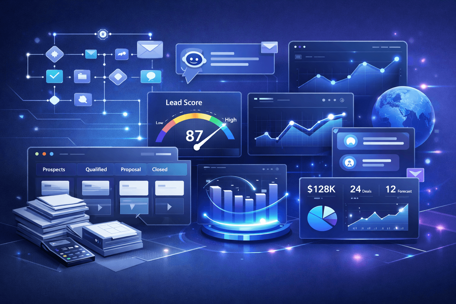 features of AI CRM Software 